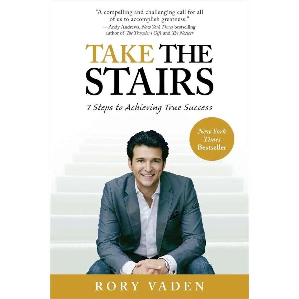 Take the Stairs 7 Steps to True Success Rory Vaden Paperback NEW